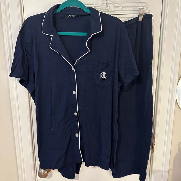 Ralph Lauren Other - Ralph Lauren Navy Pajama Set